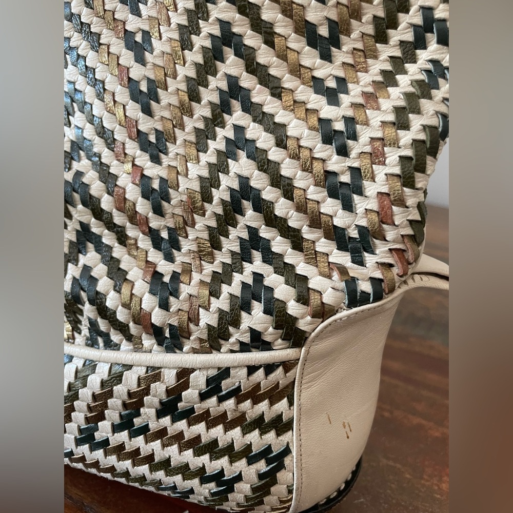 Lovely Vintage Glacee Chevron Patterned Boots - Picture 13 of 13